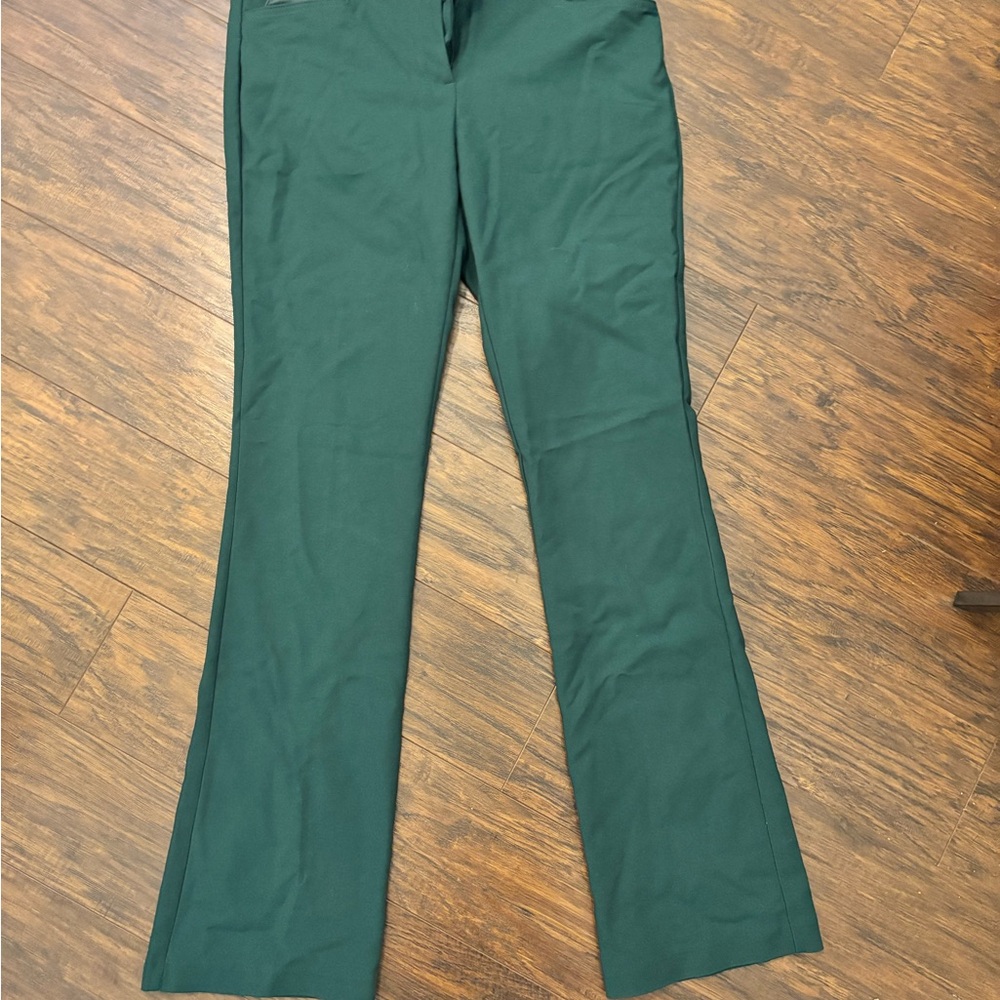 Greenish Teal Flared work pants